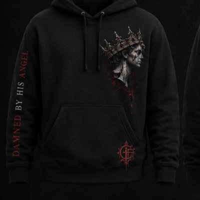 Damned By His Angel Hoodie