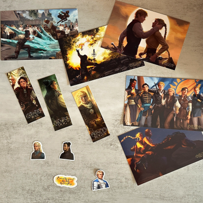 Golden Guard Trilogy Merch Bundle (No Books)
