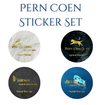 Pern Coen Sticker Set