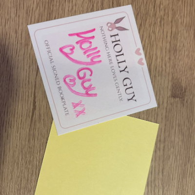 STICKER signed book plates