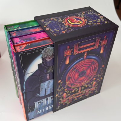 After the End Hardback Special Editions - OVERSTOCK - some scratches on outside mailer box