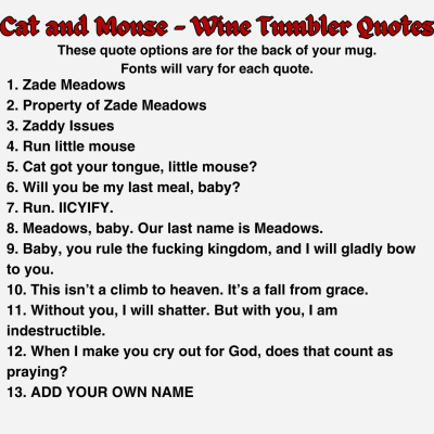 Officially Licensed Cat & Mouse Duet 12oz Wine Tumbler